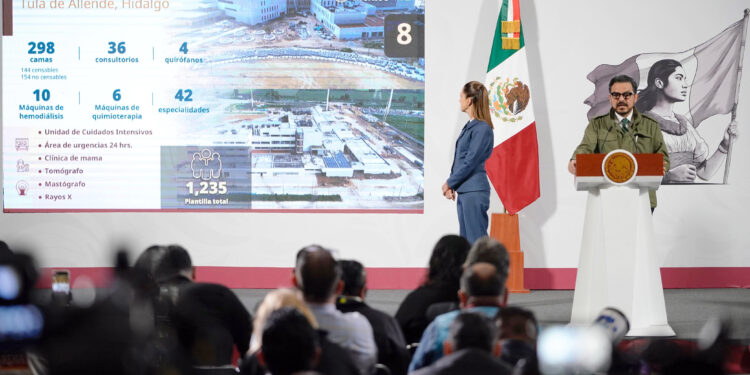 IMSS pondrá en operación 10 hospitales en 2025 e iniciará construcción de 9 más