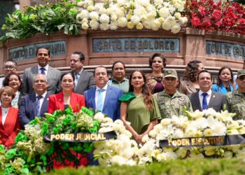 Llama la gobernadora Libia Dennise a renovar “el Fuego de Libertad” en estas Fiestas Patrias.