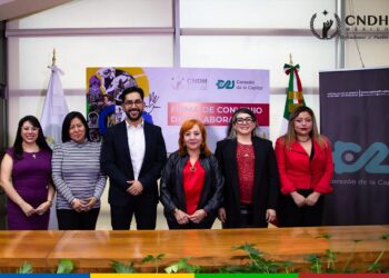 CNDH y SMPCDMX firman convenio para difundir cultura de paz y de derechos humanos