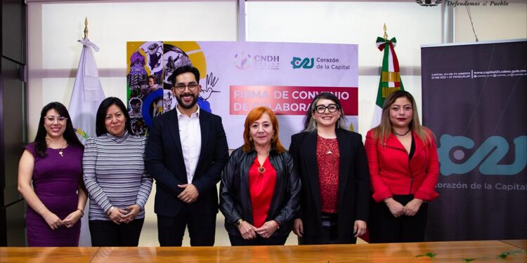 CNDH y SMPCDMX firman convenio para difundir cultura de paz y de derechos humanos