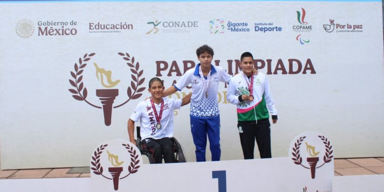 Mateo Gómez da medalla de plata a Colima en Paralimpiada Nacional Conade 2025