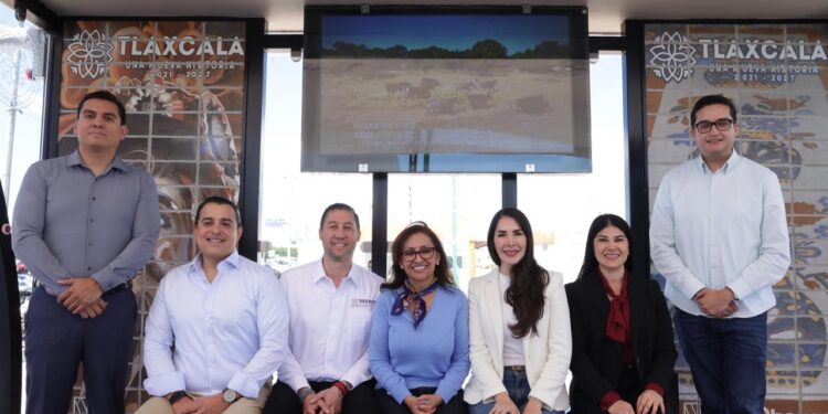 Tlaxcala estrena el primer paradero inteligente del país, en la ciudad industrial Xicohténcatl