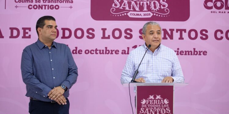 Sedeco e Iffecol presentan cartel oficial de la Feria de Todos los Santos Colima 2025 y cartelera del Palenque