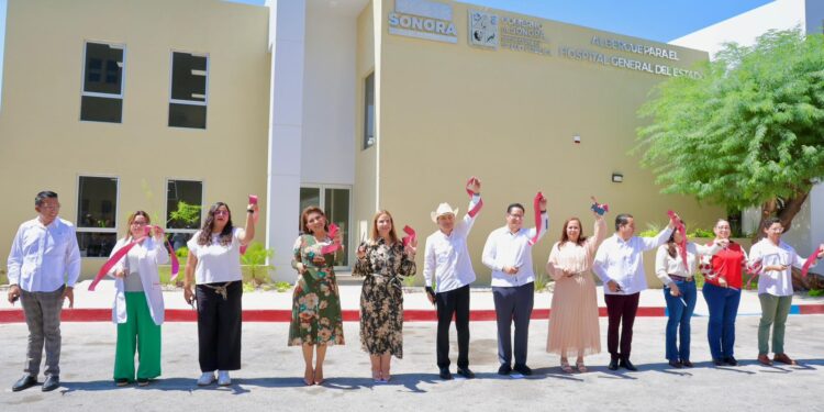 El gobernador Alfonso Durazo cumple a sonorenses con inauguración de albergue para Familiares de Pacientes del Hospital General de Especialidades