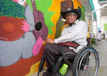 Secretaría de Bienestar clausuró el taller “Muralismo para el Bienestar” en San Pablo del Monte