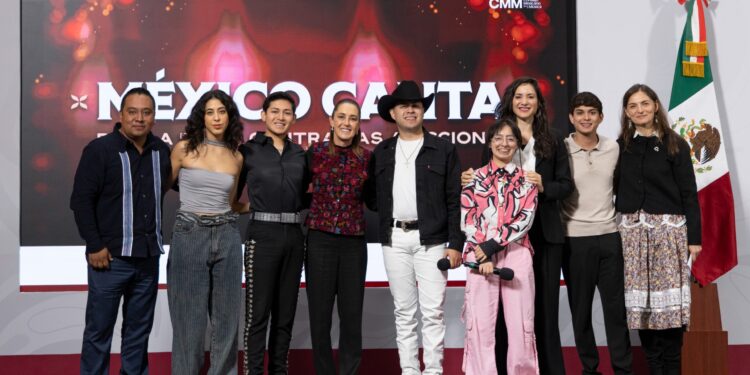 La Presidenta Claudia Sheinbaum anuncia gira de “México Canta” para promover música sin apología a la violencia ni al consumo de drogas