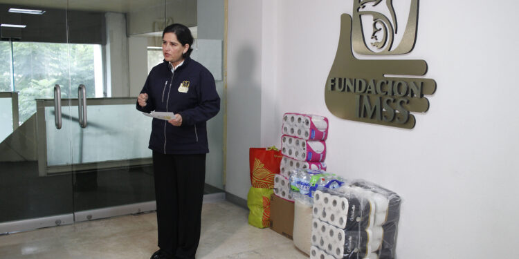 Fundación IMSS abre centro de acopio para ayudar a damnificados por recientes lluvias torrenciales