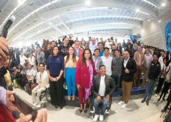 Fortalecen infraestructura deportiva con la reapertura del Centro Acuático de Guanajuato.