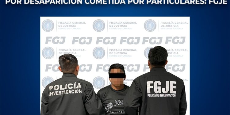 Policía de Investigación aprehende a hombre por desaparición cometida por particulares: FGJE