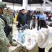 Fuerzas armadas, con sensibilidad y prontitud, atienden a la población afectada en la Sierra Norte