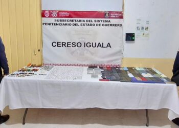 Autoridades Estatales y Federales realizan requisa en el CERESO de Iguala de la Independencia