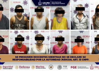 SSP Colima detiene a 12 personas por delitos contra la salud
