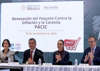 La presidenta Claudia Sheinbaum y empresarios firman renovación del PACIC para mantener la canasta básica en 910 pesos