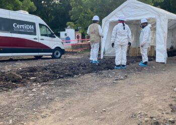 Cierre de la primera intervención humanitaria en sinaloa: se completa la recuperación de 57 cuerpos en el panteón “21 de marzo”