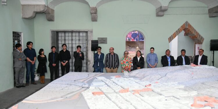 En el Museo de la Memoria, presentan la “Maqueta de la Ciudad de Tlaxcala: Testimonio del Siglo XXI”