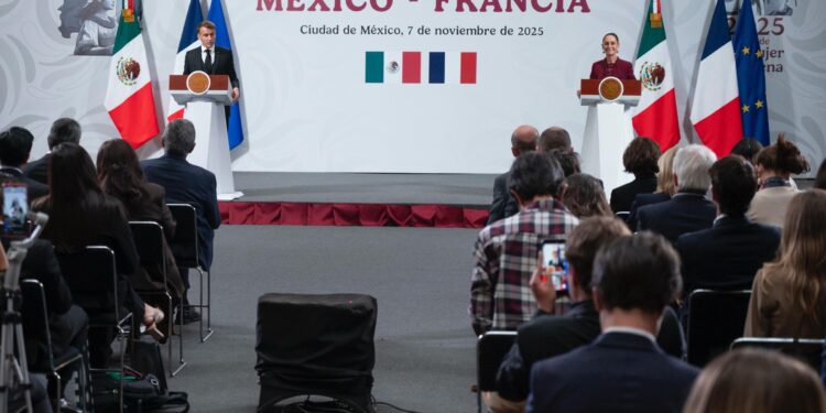 Nuestro interés es fortalecer la relación con Francia: Claudia Sheinbaum