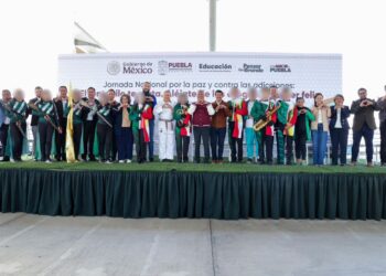 Puebla previene adicciones entre jóvenes a través de la Jornada Nacional por la paz
