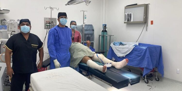 Realiza HG “Dra. Columba Rivera Osorio” del ISSSTE jornada quirúrgica articular de rodilla y cadera