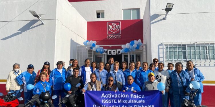 En el Día Mundial de la Diabetes, ISSSTE llama a reforzar la prevención con hábitos saludables