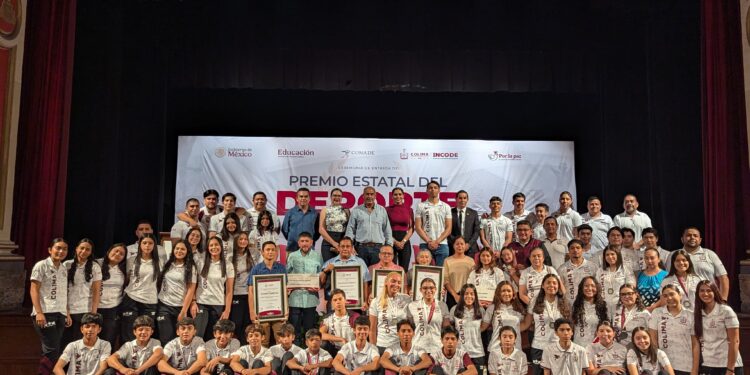 Gobierno del Estado de Colima entregó este miércoles el Premio Estatal al Deporte 2025