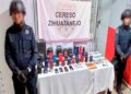 Realiza la Policía Estatal, Ejército Mexicano y GN requisa en el CERESO del municipio de Zihuatanejo; se aseguran objetos prohibidos