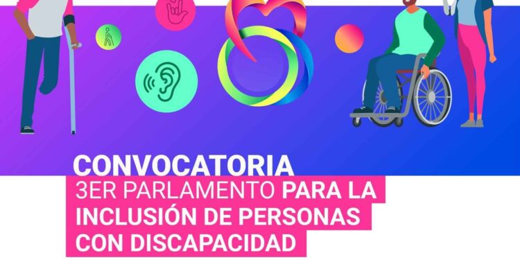 Cierra este sábado la convocatoria para participar en el Tercer Parlamento para la Inclusión de Personas con Discapacidad