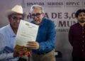 El gobernador Rocha Moya entregó títulos de propiedad a más de 3 mil familias de Guasave