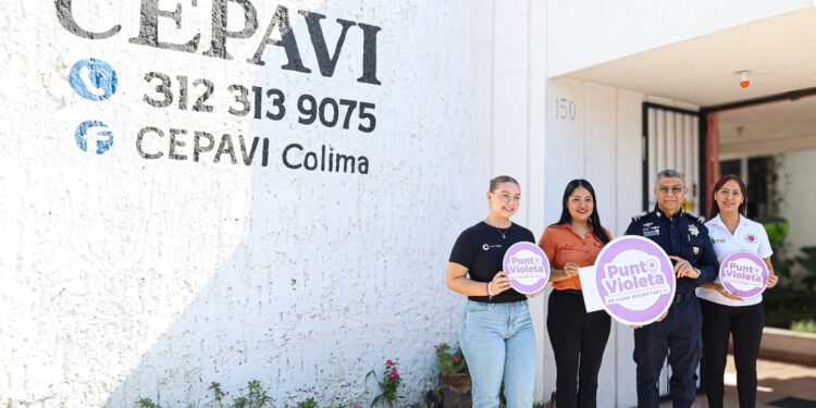 ICM instala el primer Punto Violeta en el estado de Colima