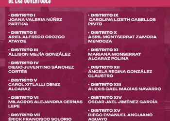 Subsejuv Colima presenta a las y los seleccionados del Parlamento de las Juventudes 2025