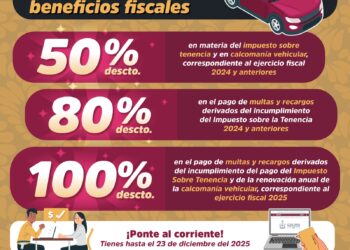 Gobierno del Estado de Colima invita a aprovechar los beneficios fiscales temporales