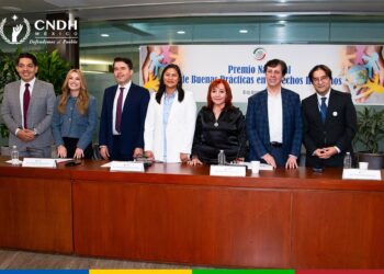 CNDH entrega el premio nacional de buenas prácticas en derechos humanos 2025 en su primera edición