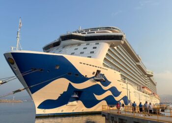 Arriba a Manzanillo el ‘Royal Princess’, octavo crucero de la temporada 2025-2026