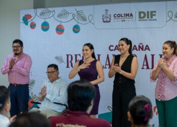 La gobernadora de Colima inicia campaña ‘Regalando Alegría’; se busca entregar más de 2 mil juguetes