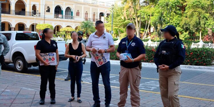 Corporaciones de seguridad activan campaña ‘Cuida tu Aguinaldo’ en Colima