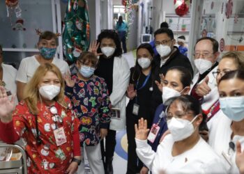 Visita Martí Batres unidad pediátrica del HR “Lic. Adolfo López Mateos” del ISSSTE