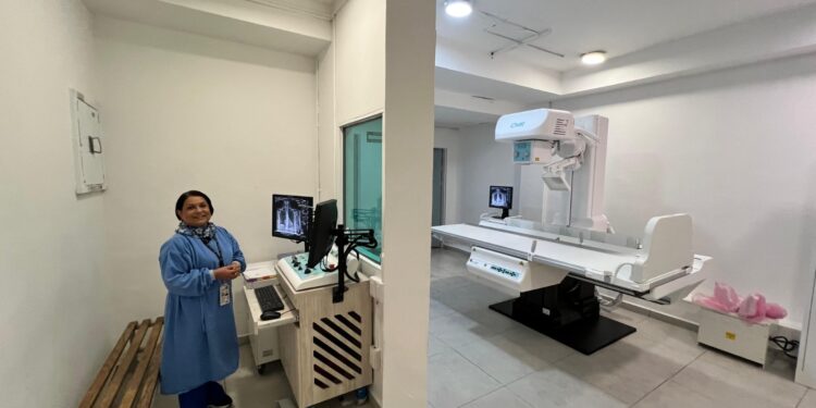 Moderniza Centro de Apoyo Diagnóstico “San Rafael” del ISSSTE área de imagenología con equipo de rayos X de última generación