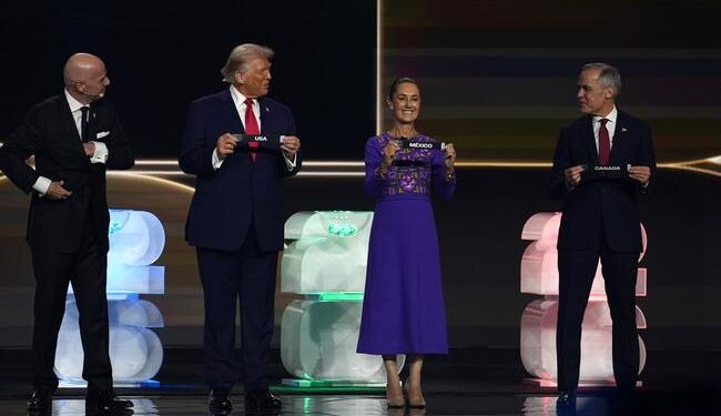 Estamos orgullosos y orgullosas de recibir por tercera vez la Copa Mundial. Tenemos un pueblo extraordinario: Claudia Sheinbaum