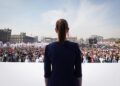 Sheinbaum reafirma fortaleza de la 4T ante más de 600 mil personas en el Zócalo