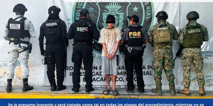 FGE Guerrero cumplimenta orden de aprehensión contra masculino por Privación de la Libertad Personal y Homicidio Calificado en Acapulco