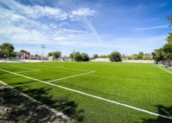 Gobierno de Sinaloa construye espacios para el deporte y la convivencia en colonias de Culiacán
