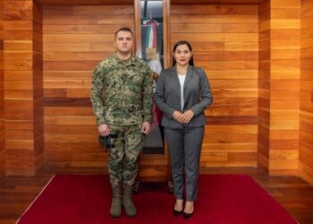 La Gobernadora Indira Vizcaíno anuncia cambio de titular en la Secretaría de Seguridad Pública