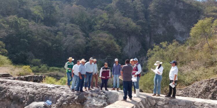 Gobierno de Indira Vizcaíno y Conagua entregan obra de rehabilitación a la Unidad de Riego El Remate-La Caja