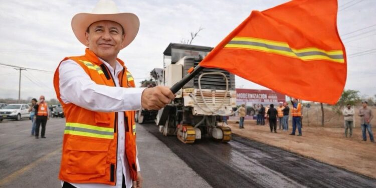 Cuatro carriles Hermosillo-Bahía de Kino es una realidad; Alfonso Durazo arranca obra de modernización