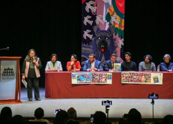 Autoridades presentan el mural itinerante “Identidad y Memoria”; recorrerá el estado de Tlaxcala