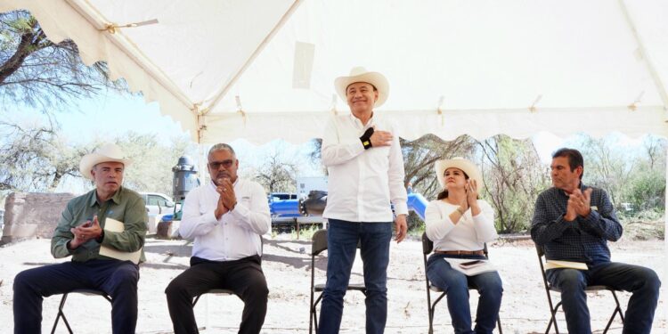 El gobernador Alfonso Durazo lleva beneficios al campo, salud y educación a todos los municipios