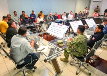 Autoridades de los tres órdenes de gobierno preparan acciones de seguridad para eventos en Altata, Navolato durante marzo