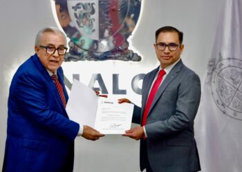 El Gobernador Rubén Rocha tomó protesta al general Sinuhé Téllez López como nuevo secretario de Seguridad Pública