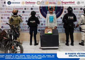 FGEGuerrero detiene en flagrancia a un masculino en Chilpancingo