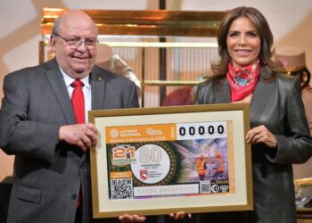 Sorteo Mayor conmemora al Colegio de Ingenieros Civiles de México por 80 años de contribuir al desarrollo del país