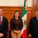 Con titulares de Semar y SHCP, la gobernadora Indira Vizcaíno revisó inversiones estratégicas en materia de seguridad pública para Colima
